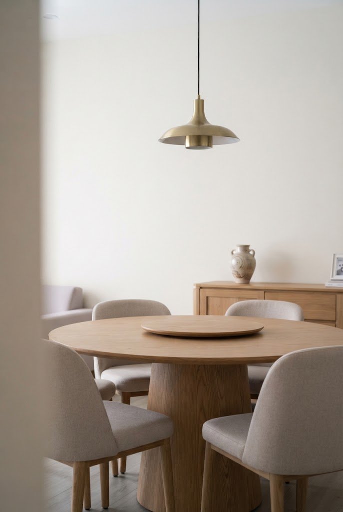 Furnished dining area